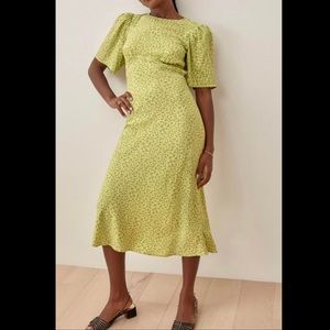 Reformation nat dress springtime size 2